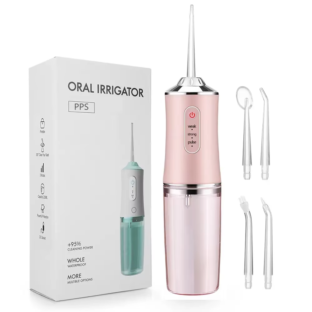 Irrigateur Buccal Dentaire Portable Rechargeable