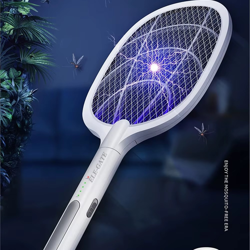 Raquette Anti-Moustique Rechargeable