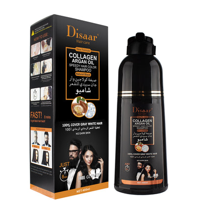 Shampooing Disaar Argan 3-en-1 – Anti-cheveux blancs express