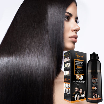 Shampooing Disaar Argan 3-en-1 – Anti-cheveux blancs express